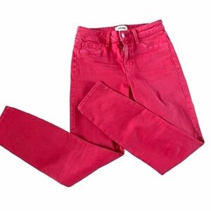 L’agence red skinny jeans size 26